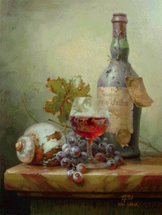 натюрморт - натюрморт, картина - предпросмотр