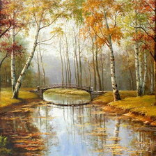 Схема вышивки «осень»