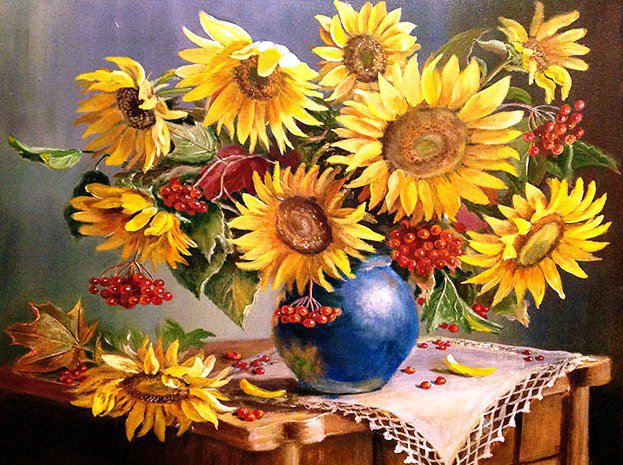 подсолнухи - оригинал