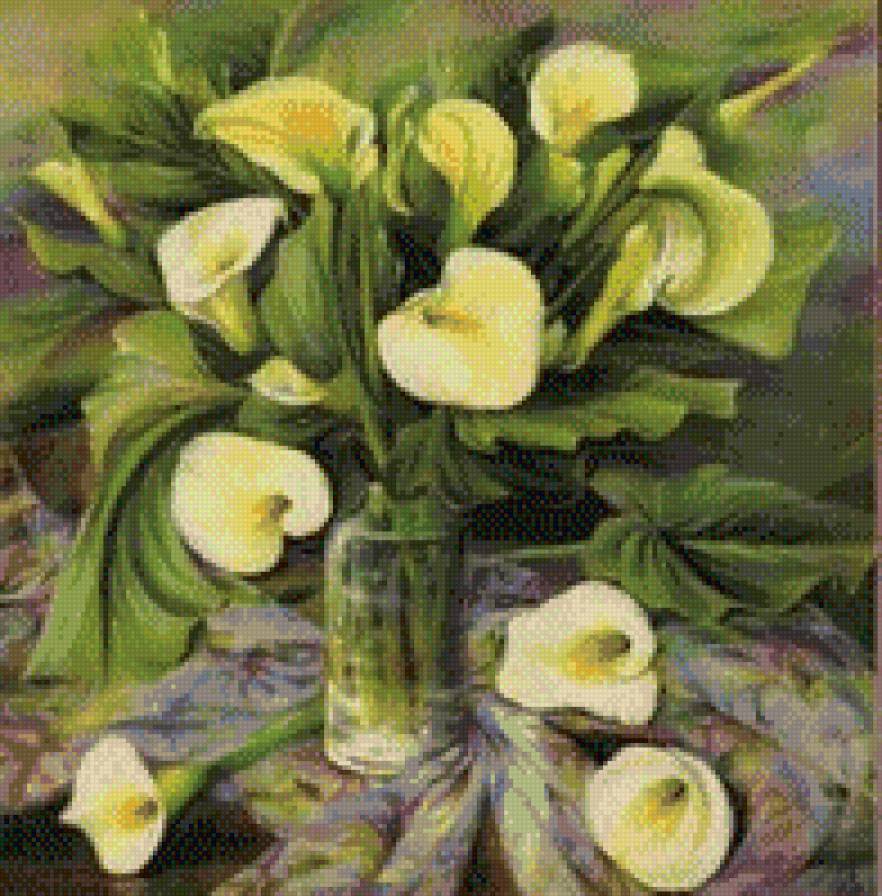 Каллы - цветы - предпросмотр