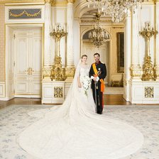 Схема вышивки «свадьба царских особ»