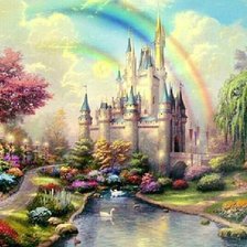 Схема вышивки «Чудесная страна»