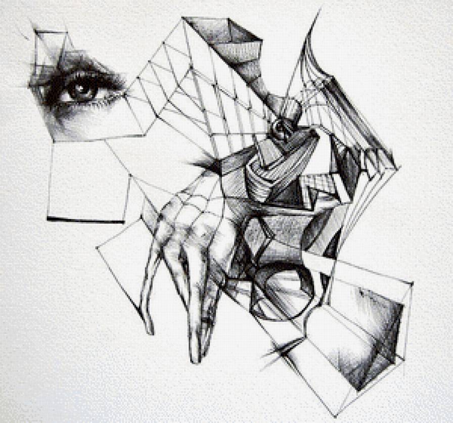 Фонтазия - сюрреализм, картина - предпросмотр