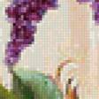 Предпросмотр схемы вышивки «графин и сирень» (№835379)