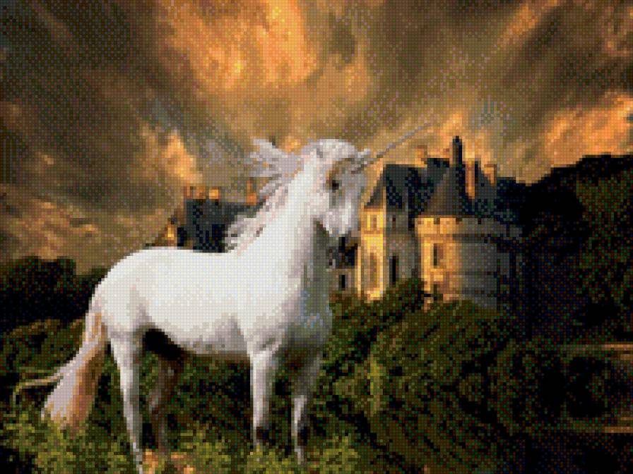 Родина единорогов. Единорог Ктесия. Красивые Единороги. Лошадь в замке. Настоящие Единороги.