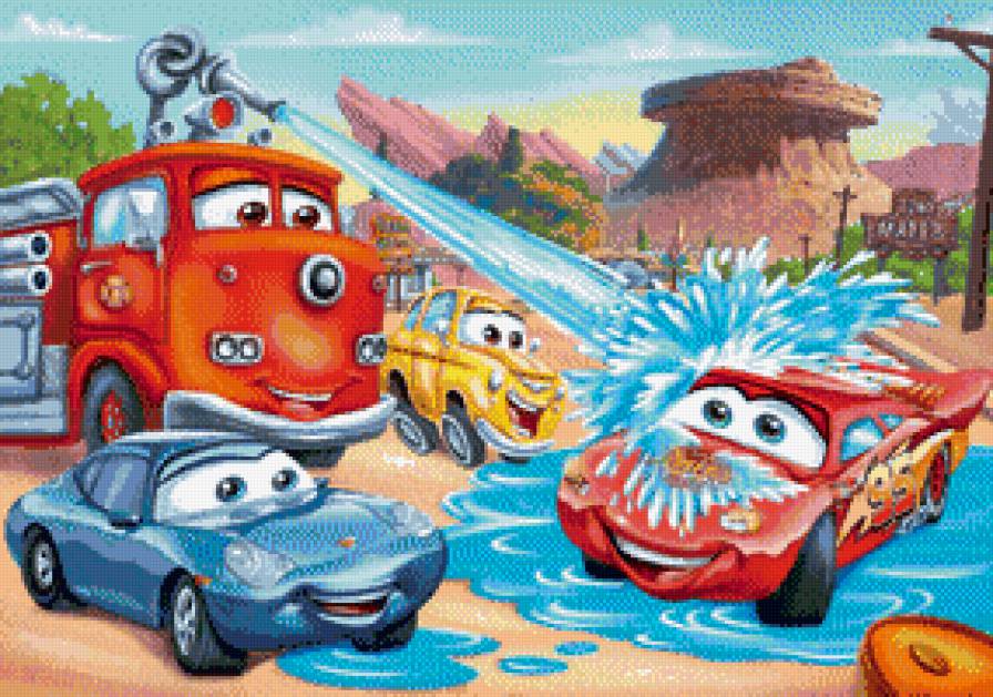 тачки - машины, баз, мультик, детское, детская, мультяшки, детям, машинки - предпросмотр