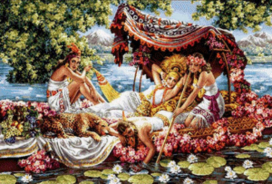 Клеопатра - картина - предпросмотр