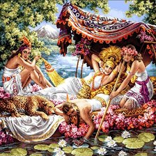 Схема вышивки «Клеопатра»