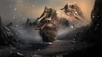 коробли - море - оригинал