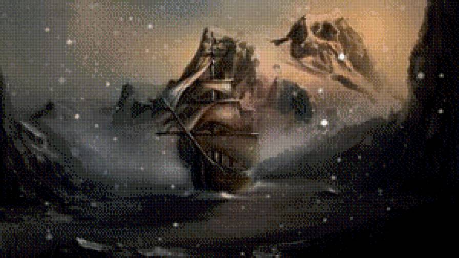 коробли - море - предпросмотр