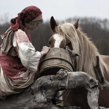 Схема вышивки «лошади»