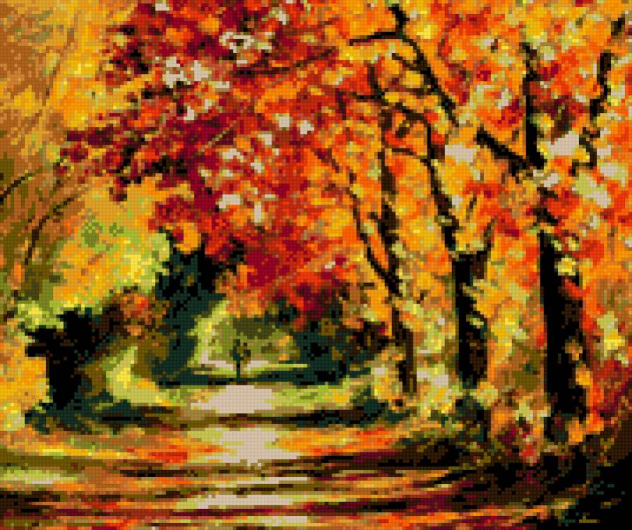 Л. Афремов , Осень - осень, афремов - предпросмотр