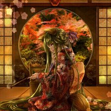 Схема вышивки «Anime»