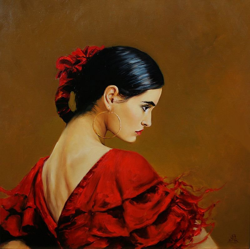 испанка - девушка - оригинал