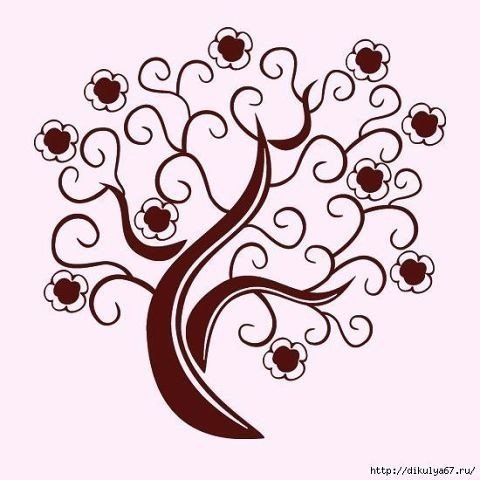 деревцо - оригинал