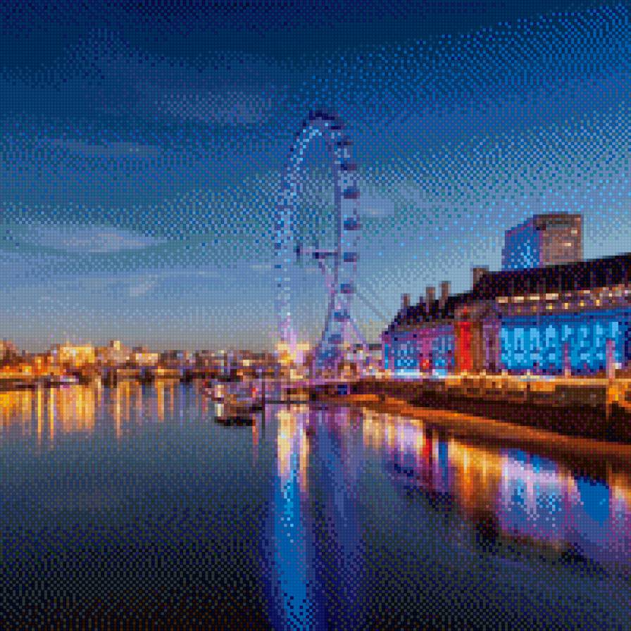 Колесо обозрения - достопримечательности, лондон - предпросмотр