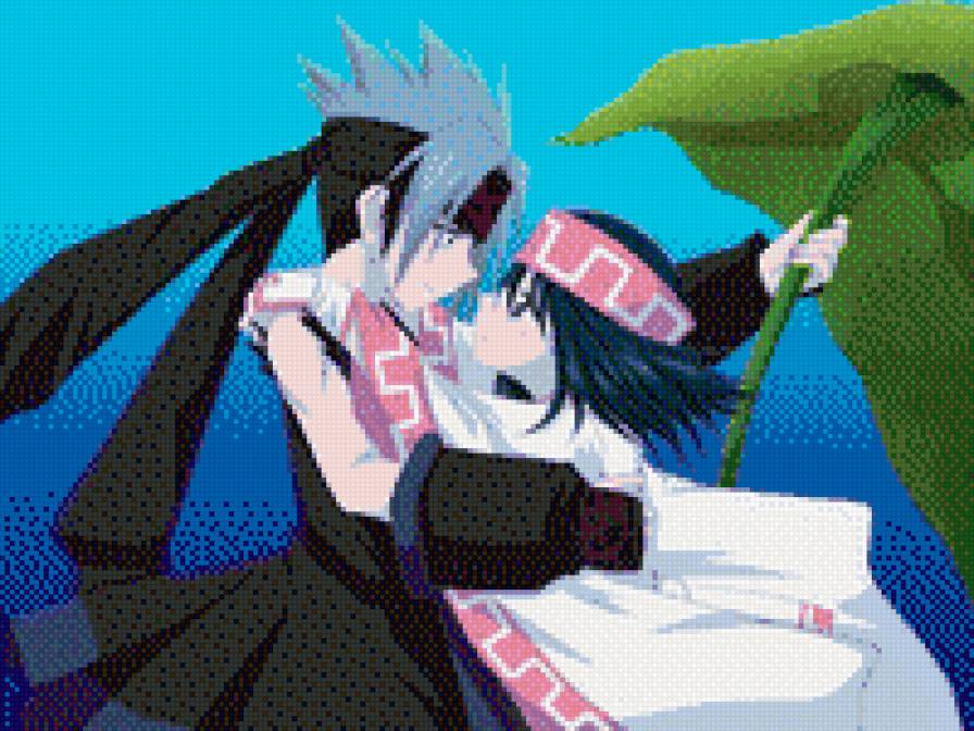 Трей и Кори - фан-арт, шаман кинг, аниме - предпросмотр