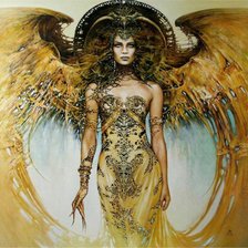 Схема вышивки «ангел красоты»