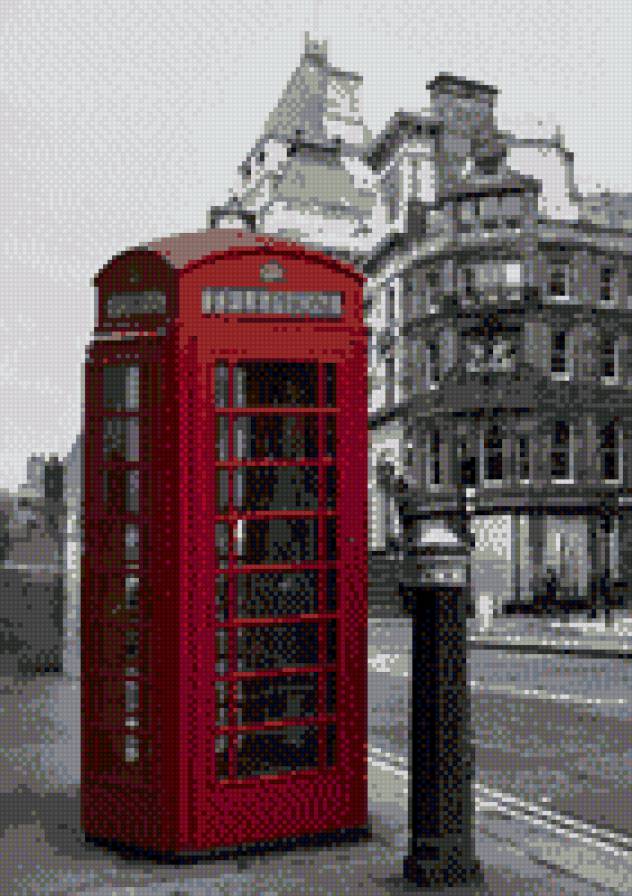 Лондонская будка - лондон, будка - предпросмотр