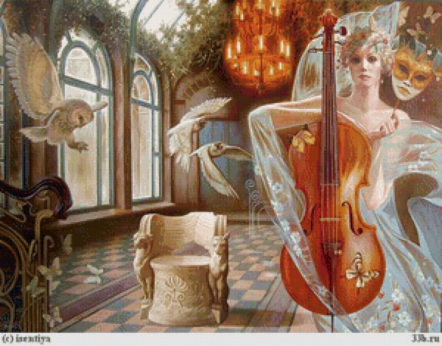 мистическая девушка - девушка - предпросмотр