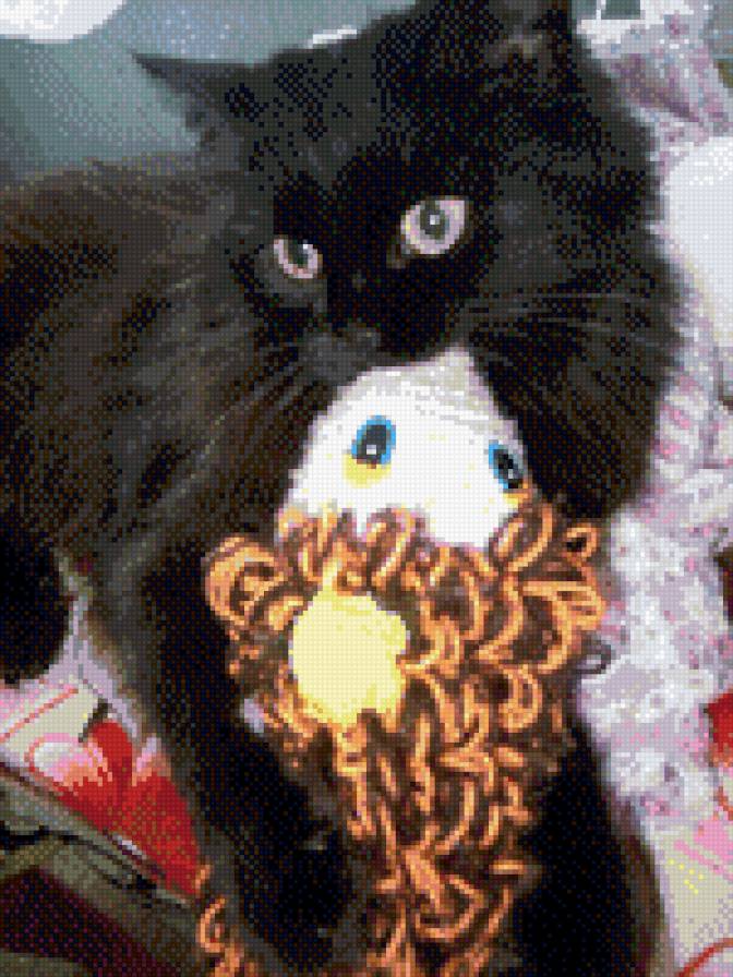 Сонечка - черная кошка - предпросмотр