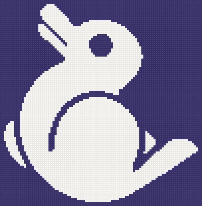 Утка-заяц - 2в1, заяц, утка - предпросмотр