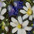 Предпросмотр схемы вышивки «букет полевых цветов в вазе» (№841352)