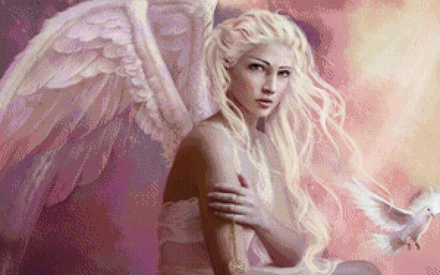 Ангел - нежность, красота, белое, чистота - предпросмотр