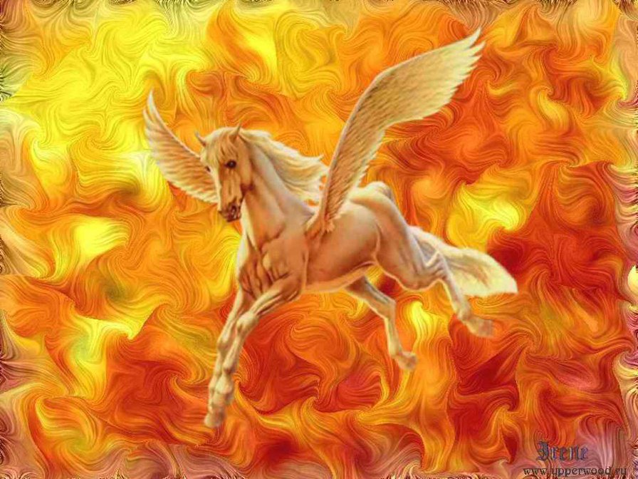 пегас в огне - фэнтези - оригинал
