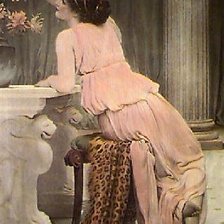 Схема вышивки «девушка»