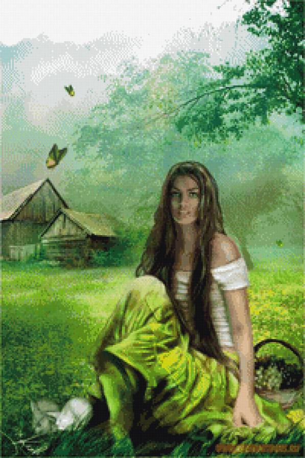 селяночка - девушка - предпросмотр