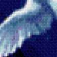 Предпросмотр схемы вышивки «синяя птица счастья» (№841809)