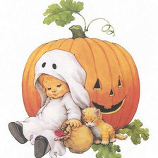 Схема вышивки «Хеллоуин»