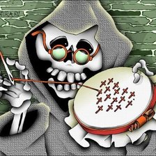 Схема вышивки «я люблю вышивать»