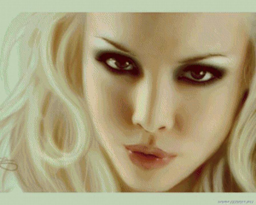 блонда - портрет, девушка - предпросмотр