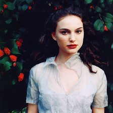 Схема вышивки «Натали Портман»