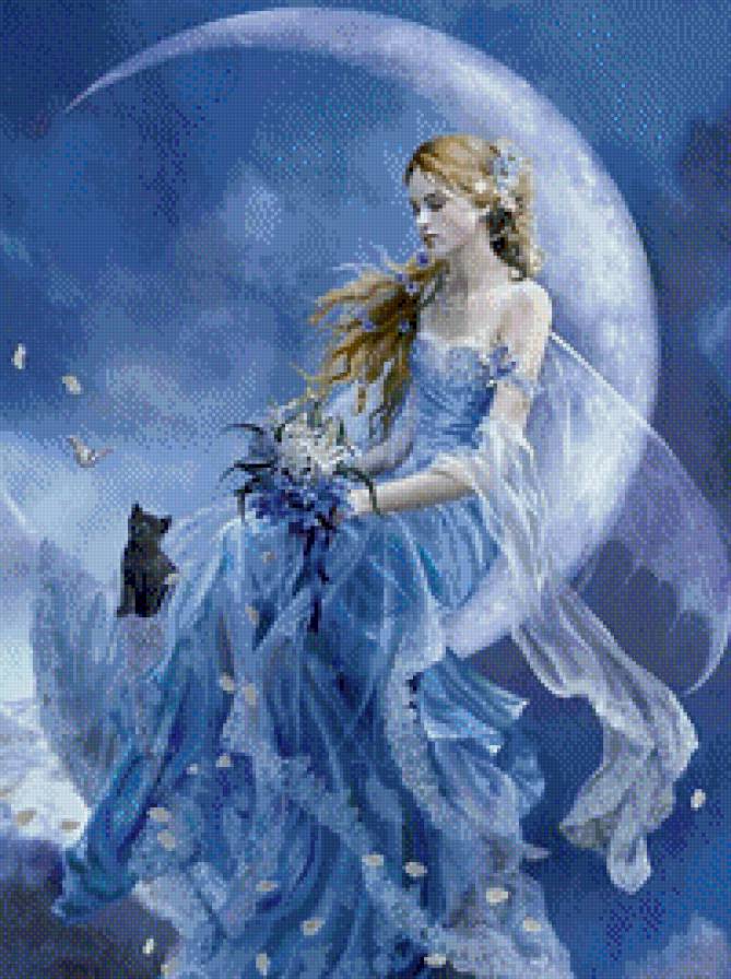 Фея в голубом - предпросмотр