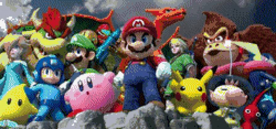 Super smash - игра, нинтендо - предпросмотр