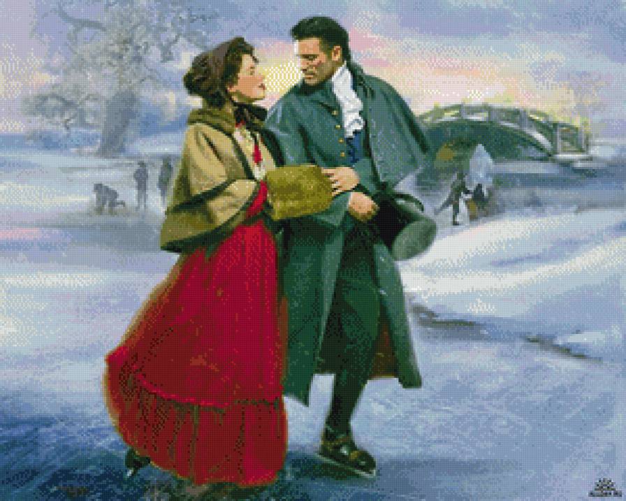 на катке - пара - предпросмотр