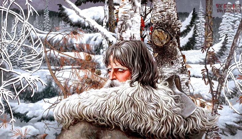 северный орел - картина - оригинал