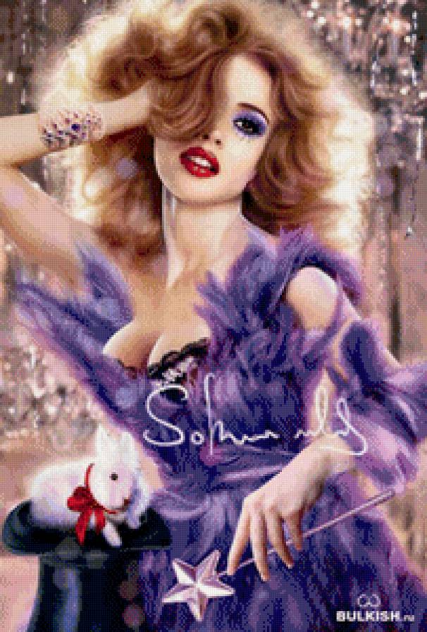 фокусница - девушка - предпросмотр