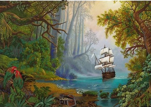 кораблик - морская тема - оригинал