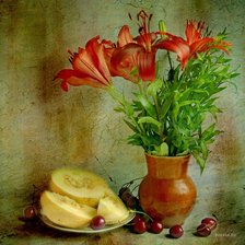 Схема вышивки «натюрморт»