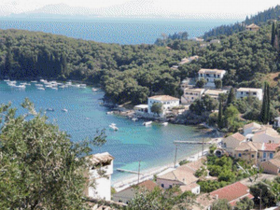 Корфу - море, город - предпросмотр