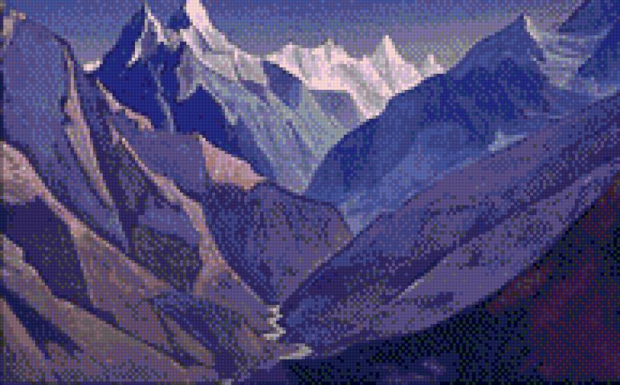 гораМ - рерих, горы - предпросмотр