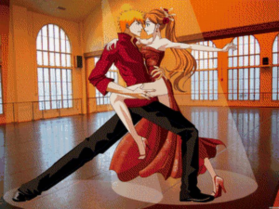 Аниме - пара, блич, аниме, любовь - предпросмотр