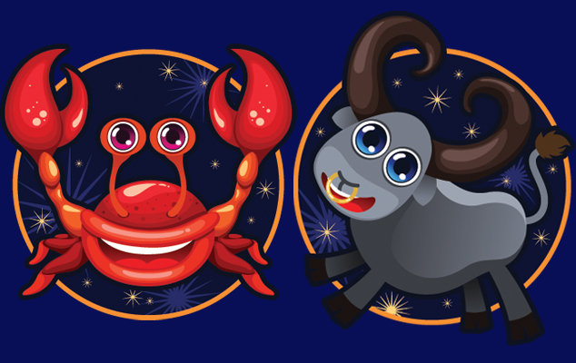 рак и телец - оригинал