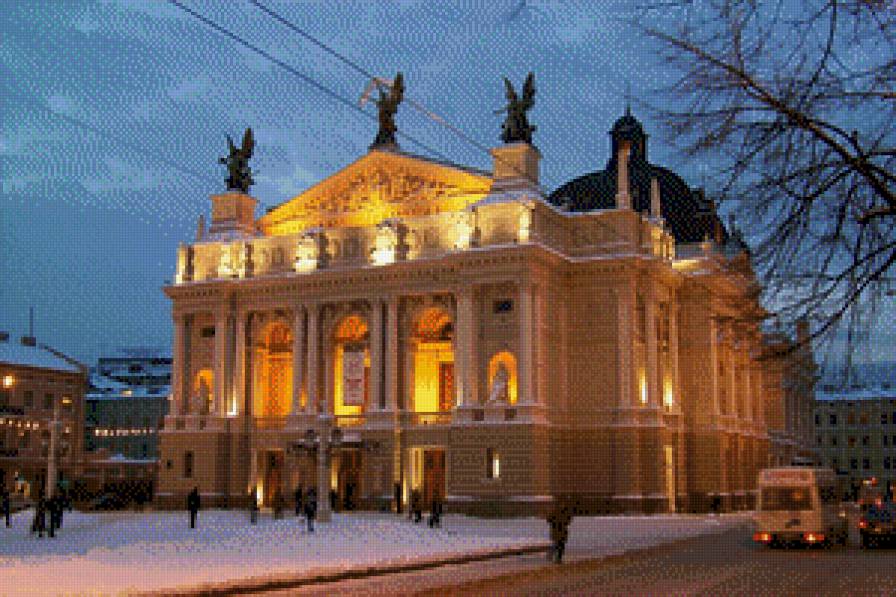 Львів - будівлі, міста, архітектура - предпросмотр