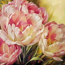 Схема вышивки «цветы»