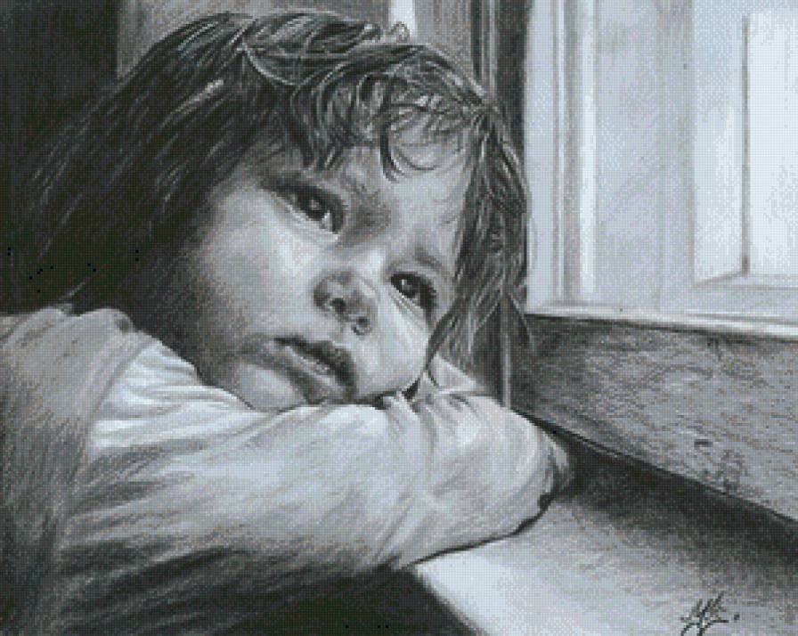 дитина у вікна - діти, почуття - предпросмотр